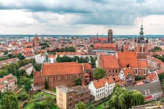 Отель Hotel Mercure Gdańsk Stare Miasto Гданьск Стандартный двухместный номер с 1 кроватью и видом на город-4